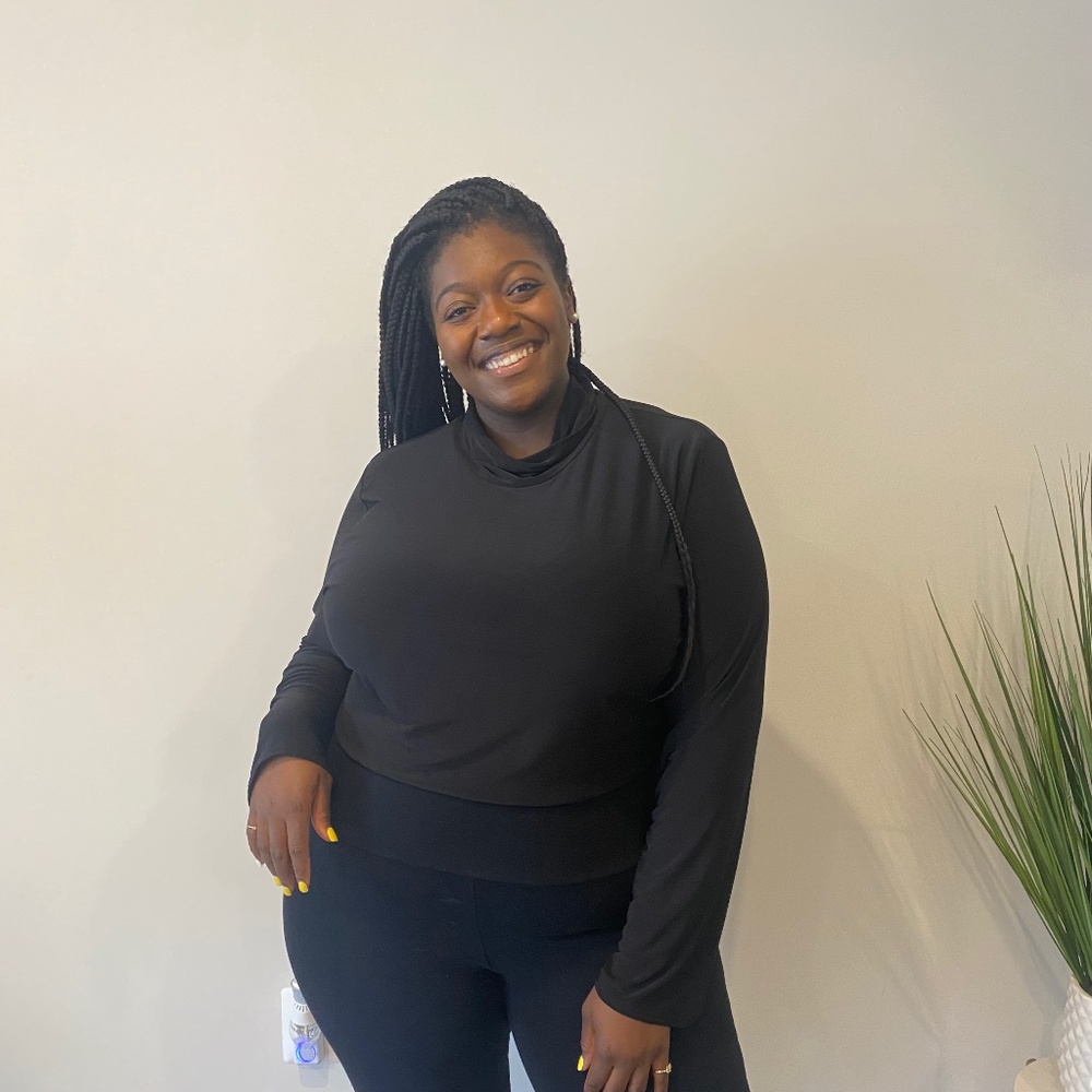 BooHoo Black Long-Sleeved Turtle neck